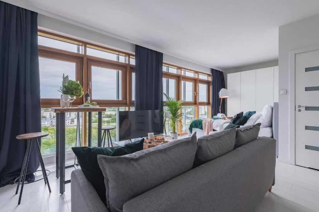 Central Warsaw Apartment - Great Location - City View- Slominskiego Экстерьер фото